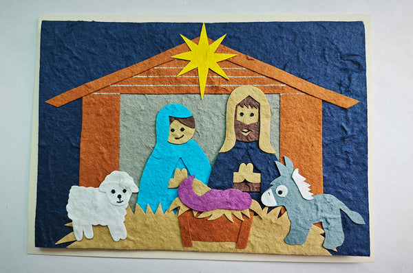 Stable with Mary & Joseph (220)