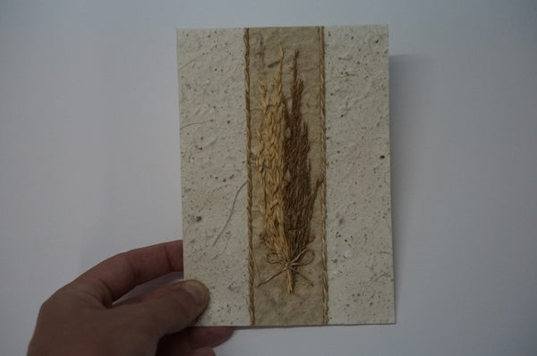 Wheat Center Dried Flower Hands On