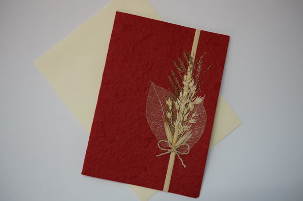 Two Leaves and Wheat Fancy