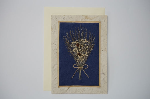 Blue Flower Bouquet Envelope