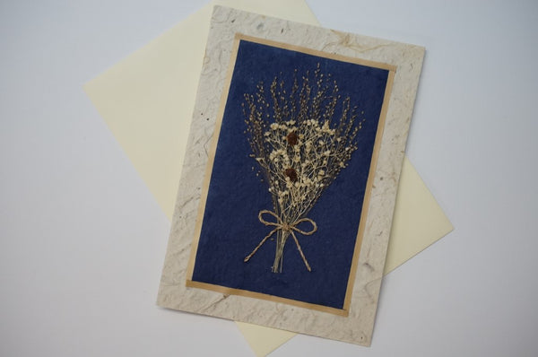 Blue Flower Bouquet Fancy