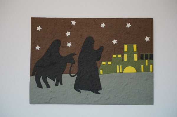 Joseph and Mary Night Travel Standard