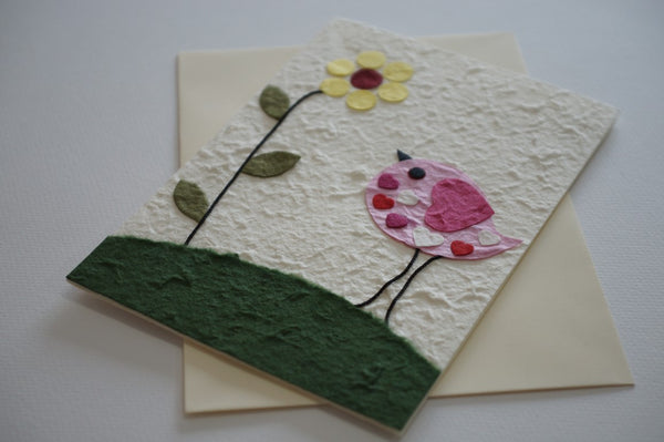 420 Flower And Bird Close Up