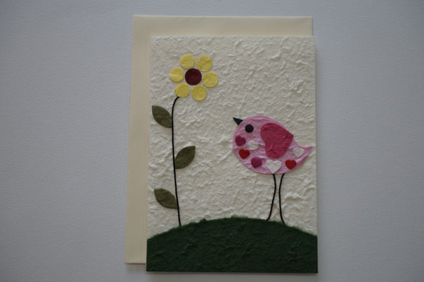 420 Flower And Bird Envelope