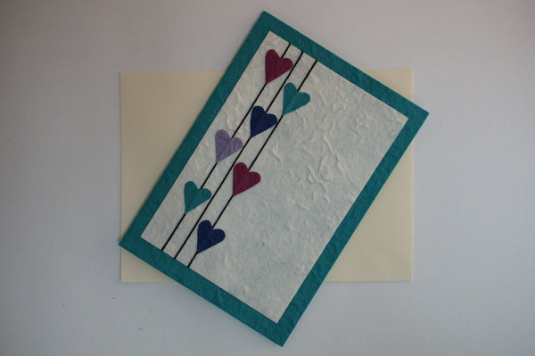 Turquoise Hearts (429)