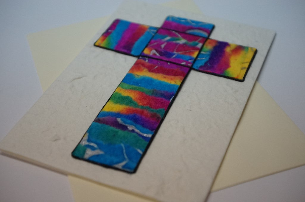 Multi Color Cross Close Up