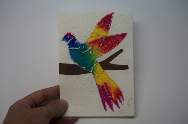 Multi Color Dove Hands On